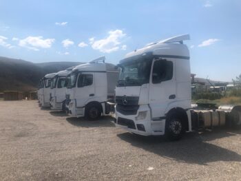 DEV KAMPANYA 1800 peşinat + faizsiz 7 eşit taksit imkanı 1800+7×100=2500 TL. Mercedes-Benz Actros 1842 – 2018 model